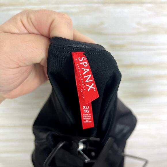 Spanx Ready To Wow Faux Leather Leggings - Picture 6 of 8